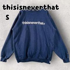Thisisneverthat ネバザ トレーナー ネイビー Sweatshirts – thisisneverthat® JP