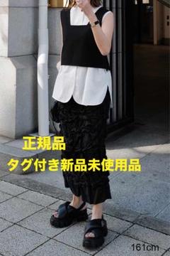 期間限定お買い得商品 |  通販 21日目玉商品！machatt クロップドベストBLACK トップス