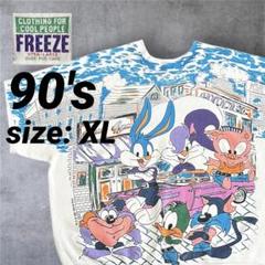 90s USA製 ルーニーテューンズ 半袖スウェット Tシャツ あいみょん