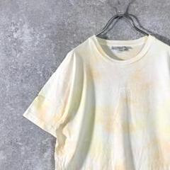 ALLSAINTS　Tシャツ　ロゴT タイダイカラー　クルーネック　ロゴプリント