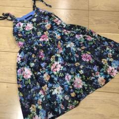 whip cream 美品 ワンピース 120 ボタニカル 花柄