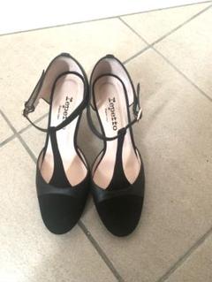 【良品】✨Repetto 24cm パンプス BAYA 黒 38 Tストラップ 楽天市場】レペット repetto BAYA レザーTストラップヒール