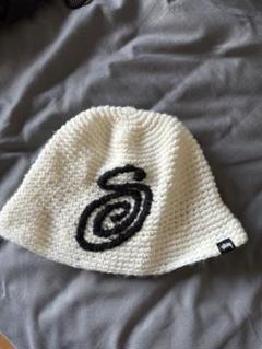 BUCKET HAT SWIRLY S KNIT White 新品未使用 Amazon | [ステューシー] SWIRLY S KNIT BUCKET HAT バケット