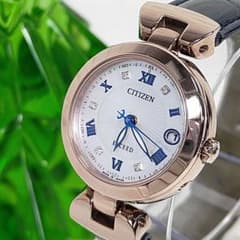 シチズン エクシード 0331-H08347 天然ダイヤ 12P 10気圧防水 シチズン エクシード 0331-H08347 天然ダイヤ 12P 10気圧防水