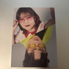 Zidol　マユリカ中谷　紅しょうが稲田　サイン入りチェキ zidol サイン入りチェキ ニッポンの社長 ケツ マユリカ 中谷