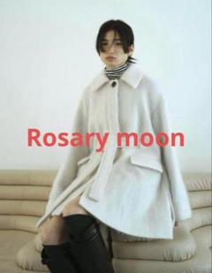rosarymoon モヘアシャギーハーフコート Mohair Shaggy Half Coat - ROSARYMOON OFFICIAL WEB STORE