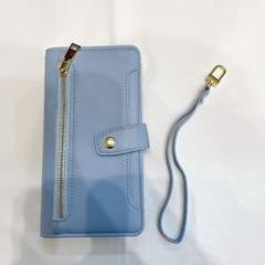 美品✨iPhone14プロマックス　手帳型ケース　ブルー