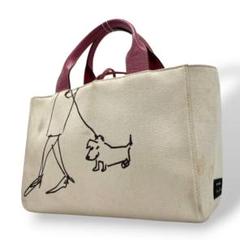 ケイトスペード　ハンドバッグ　アイボリー　イラスト　kate spade　s92
