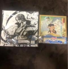 ワンピース 一番くじB賞 男達の生き様バンドタオル☆C賞 極ノ剣豪達 浮世絵色紙