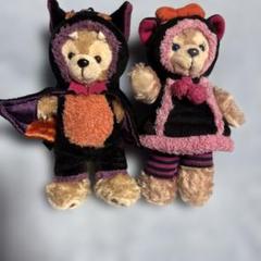 【新品・未使用】2009年⭐︎ハロウィン⭐︎黒猫⭐︎ダッフィーぬいぐるみバッジ⭐︎ 東京ディズニーシー ダッフィー 黒猫 ぬいぐるみバッジ