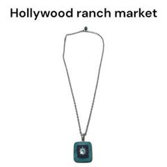 ハリウッドランチマーケット　パームツリーネックレス　ターコイズ　新品未使用 2025年最新】HOLLYWOOD RANCH MARKET メンズ ネックレスの人気