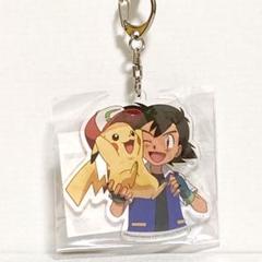 未開封】ポケモン キミにきめた サトシ&ピカチュウ アクリル