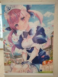 湊あくあ 一番くじ タペストリー