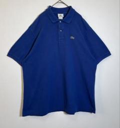 LACOSTE ラコステ　刺繍ロゴ　半袖　ポロシャツ