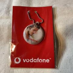 ベッカム　ボーダフォンノベルティ　バッチ ☆【非売品】vodafoneノベルティ ベッカム ピンバッジ - メルカリ