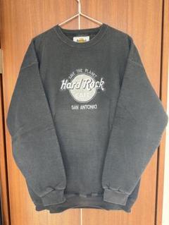 Hard Rock Cafe サンアントニオ トレーナー グレー Hard Rock Cafe 黒スウェット - メルカリ