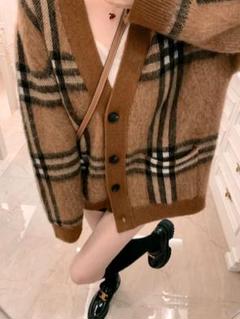 春のお出かけにぴったり♪ゆったりチェック柄オシャレアウター