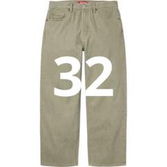 パンツ Supreme Baggy Jean Olive Supreme Baggy Denim Short Olive