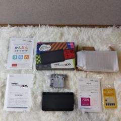 【美品】Newニンテンドー3DS きせかえプレート　ブラック新品ACアダプター付