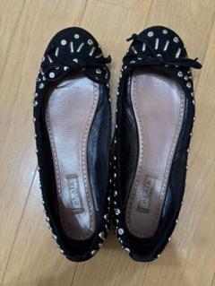 【ALAIA】フラットシューズ ブラック #37・中古 ALAIAのレディース シューズ検索結果|中古品の通販サイト