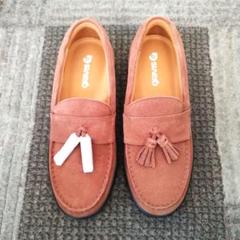 【新品未使用】gravis　タッセルローファー　スエード　ブラウン Yahoo!オークション -「グラビス ローファー」の落札相場・落札価格