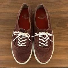 VANS オーセンティック　スウェード　えんじ　US10