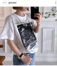 ガーリッシュ　girlish リリィブラウス&ノベルティTシャツ　未使用 ガーリッシュ girlish リリィブラウス&ノベルティTシャツ 未使用