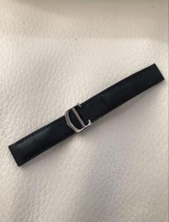 wado　美品 純正 カルティエ アリゲーターストラップ Dバックル 黒色 wado様専用 美品 純正 カルティエ アリゲーターストラップ D