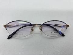 CITIZEN クレール サファイア付きメガネフレーム - メルカリ