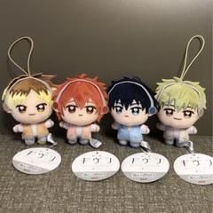 ギヴン 海へ ぬいぷりけmini4種セット(真冬、立夏、柊、由紀)