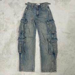 名作 ZARA ザラ USED加工 デニムカーゴパンツ R-7706 名作 ZARA ザラ USED加工 デニムカーゴパンツ R-7706 - メルカリ