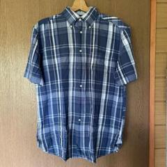 TOMMY HILFIGER 半袖チェックシャツ Mサイズ