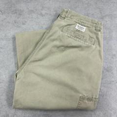 コロンビア　アウトドア　ボトムス　チノパン　コットンパンツ　古着　ベージュのサムネイル
