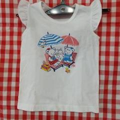 110cm familiar ファミリア 半袖 おはなしTシャツ
