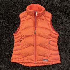 Patagonia ダウンベスト 赤