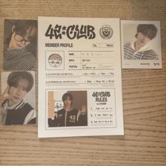 TWS ギョンミン チェキ 直筆 サイン 42CLUB ペンミ 日本 TWS シニュ 42:CLUB ファンミーティング ペンミ トレカ チェキ