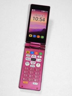 SHARP かんたん携帯9 505SH ワインレッド