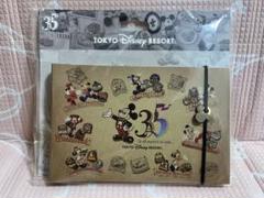 ディズニー　35周年　ミッキー　メモ帳　ノート　新品未使用