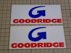 GOODRIDGE ステッカー 2枚 約125×54mm グッドリッジ