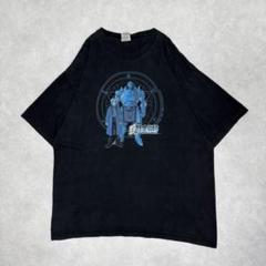古着 00s 鋼の錬金術師 アニメ 半袖 シャツ ブラック 黒 ハガレン ⑦