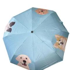 RainAway 自動開閉 コンパクト傘 ペットデザイン 犬 晴雨兼用