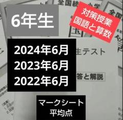 全国統一小学生テスト6年生３期分