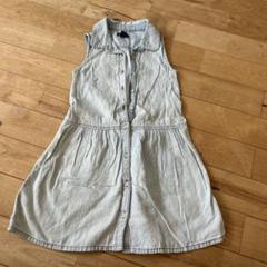 babyGap ノースリーブワンピース 薄い青