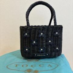 え*こ様 超美品 TOCCA かごバッグ - メルカリ