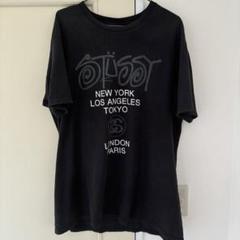 Stussy グラフィック Tシャツ 黒 - メルカリ
