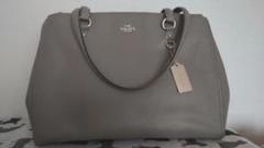 COACH グレージュ トートバッグ　(美品)