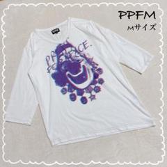 【ピーピーエフエム】　トップス　Tシャツ　ピエロ　ホワイト　七分袖　(M)