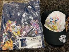 PJCS2025 Tシャツ（Ｌサイズ） + キャップ ２点セット pjcs2025 ポケモン Tシャツ Lサイズ、キャップ 2点セット - メルカリ