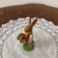 専用　ウサギ　音楽隊　木製　人形　置物　エルツ　ドイツ　ヴィンテージ 専用 ウサギ 音楽隊 木製 人形 置物 エルツ ドイツ ヴィンテージ