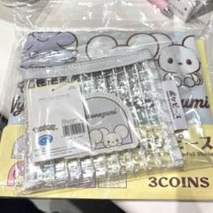 ポケピース　スリコ　ミニクリアポーチ　ミニエコバッグ